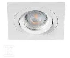 Įleidžiamas šviestuvas KANLUX SEIDY CT-DTL50-W/M, 12 V, 50 W, GU5.3, kvadrato f., baltos sp.