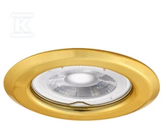 Šviestuvas įleidžiamas Kanlux Argus II, 10W, GU10, aukso