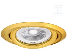 Šviestuvas įleidžiamas Kanlux Argus II, 10W, GU10, aukso