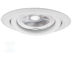 Šviestuvas įleidžiamas Kanlux Argus II, 10W, GU10, baltas