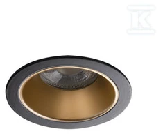 Šviestuvas įleidžiamas Kanlux Glozo, 10W, GU10, aukso