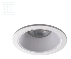 Šviestuvas įleidžiamas Kanlux Glozo, 10W, GU10, baltas
