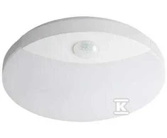 Lubos lempa Kanlux LED Plafonier SANSO LED 15W- NW- SE su judesio jutikliu IP44 1250lm 4000K 26520
