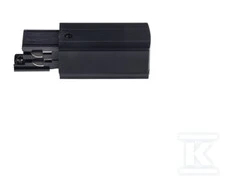 Kanlux TEAR bėgių sistemos elementai, TEAR N PCON L-B maitinimo jungtis, juoda 33261