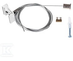 Kanlux TEAR N SKIT W pakabos trosas, baltas 33256