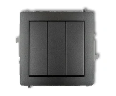 Karlik Elektrotechnik 11DWP-7 DECO Triguba grafito jungtis 11DWP-7