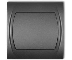 Karlik Elektrotechnik 11LWP-1 LOGO Vieno poliaus jungiklis grafitas 11LWP-1