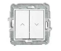 Karlik Elektrotechnik 25IWP-8 ICON Užrakto jungiklio mechanizmas baltas matinis 25IWP-8