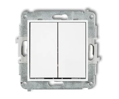 Karlik Elektrotechnik Karlik Karlik Mini žvakidės jungtis 25MWP-2, matinė balta