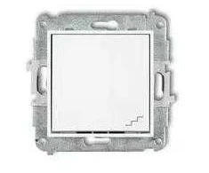 Karlik Elektrotechnik 25MWP-3 MINI Laiptų jungiklio mechanizmas baltas matinis 25MWP-3