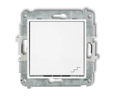 Karlik Elektrotechnik 25MWP-3 MINI Laiptų jungiklio mechanizmas baltas matinis 25MWP-3
