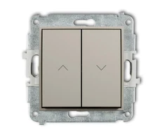 Karlik Elektrotechnik 60MWP-88 MINI Blind jungiklio mechanizmas su taupe atrama 60MWP-88