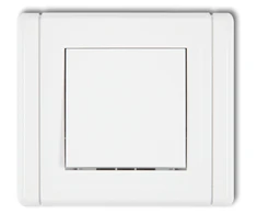Karlik Elektrotechnik FWP-1 FLEXI Vienpolis jungiklis balta FWP-1