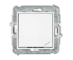 Karlik Elektrotechnik Karlik Karlik Icon IWP-3 laiptų jungiklis, baltas