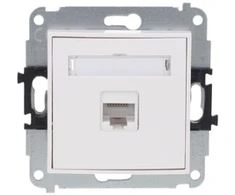 Karlik MINI vieno kompiuterio lizdas 1xRJ45 kt. 1