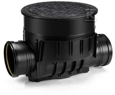 Karmat KINETAS SU STORM DUTTER. DN160 STATYBUI