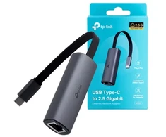 Karta jungiama į tinklą TP-LINK UE302C USB Type-C iki 2,5 Gigabit Ethernet tinklo adapteris