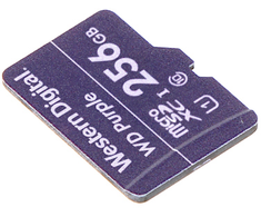 ATMINTIES KORTELĖ SD-MICRO-10/256-WD Micro SD UHS-I, SDXC 256 GB Western Digital