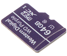 ATMINTIES KORTELĖ SD-MICRO-10/64-WD Micro SD UHS-I, SDXC 64 GB Western Digital