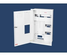 Karwasz Įleidžiama skaitiklio spintelė, 1 metro, 3 fazės, 25 moduliai, sandari IP30 115 mm RW-25P/E