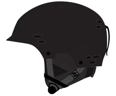Kask męski K2 THRIVE juodas 51-55