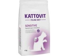 Sausas Kačių Maistas - Kattovit Sensitive 4kg