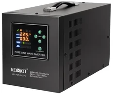 KEMOT PROsinus-1500-LFP4 avarinis maitinimo šaltinis, grynos sinusinės bangos keitiklis su įkrovimo funkcija 12V 230V 1500VA/1050W