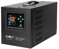 KEMOT PROsinus-2000 nepertraukiamo maitinimo šaltinio grynos sinusinės bangos keitiklis su įkrovimo funkcija 12V 230V 2000VA/1200W
