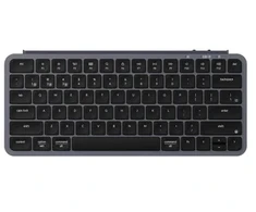 Keychron B1P-K1 klaviatūra Dom/Biuro USB + RF belaidė + Bluetooth Pilka
