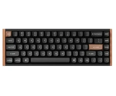 Keychron K6 HE klaviatūra Universali USB + Bluetooth Ruda, Juoda