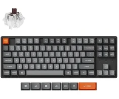 Keychron K8 Max klaviatūra Universali USB + RF belaidė + Bluetooth Juoda
