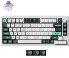 Keychron Q1 HE klaviatūra Universali USB + RF belaidė + Bluetooth Balta
