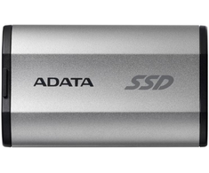 Kietasis diskas Adata SD810 išorinis 1 TB sidabrinis SSD diskas
