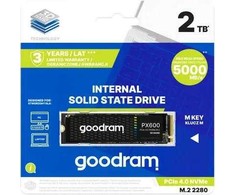 Kietasis diskas „GOODRAM PX600“ SSD diskas, 2 TB, M.2 PCIe 4x4 NVMe 2280