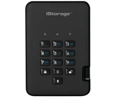 Išorinis kietasis diskas SSD iStorage diskAshur2 512GB Juodos spalvos (IS-DA2-256-SSD-512-B)