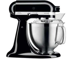 KitchenAid Artisan 5KSM185PS virtuvės kombainas 300 W 4,8 l juodas