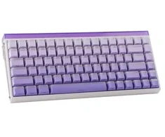 HERO84 HE Baltas+Violetinė+Gradient+LIGHT JadeKing RGB AULA gasket klaviatūra