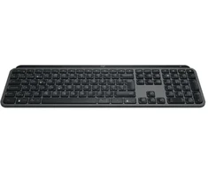 Klaviatūra LOGITECH MX Keys S GRAPHITE US INTL BT su riešo atrama