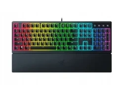 Klaviatūra Razer Klaviatūra žaidimams Ornata V3 RGB LED pašvietimas, RU, su laidu, Juodas, Razer Mecha-Membrane, Skaičių klaviatūra
