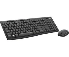 Klaviatūra „Rinkinys LOGITECH MK295 US Silent“ belaidės ausinės