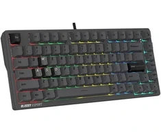 Klaviatūra su laidu A4Tech BLOODY MS76 USB Magnetic Pilkas