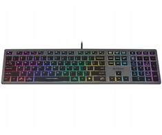 A4tech FStyler FX60H neoninė klaviatūra su foniniu apšvietimu