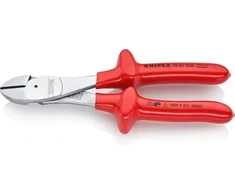Knipex SZCZYPCE TNĄCE BOCZNE VDE O ZWIĘKSZONYM PRZEŁOŻENIU 200MM