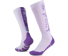 Kojinės Buff MERINO HW OVER THE CALF SOCKS HWO2 LILAC ICE L