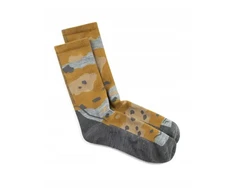 Kojinės Buff MERINO LIGHTWEIGHT CREW SOCK LWC2 UMBER KHAKI L
