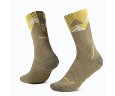 Kojinės Buff THERMONET® OVER THE CALF SOCKS TO OLIVE Žalias L