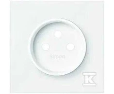 Kontakt Simon 10000068-230 DANGALIS SIMON100 Baltas MATINIS