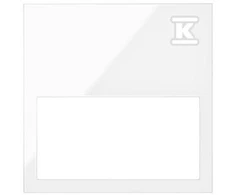 Kontakt-Simon Frame Kontakt-Simon Simon 100 10001610-130 vienvietis Minimalus baltas