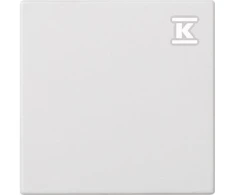 „Kontakt-Simon S500“ viengubas kištukas 50x50mm, skaidrus (50010800-030)