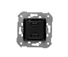Kontakt-Simon Simon 82 Charger 2 x USB (mechanizmas), 2.1A 7511096-039